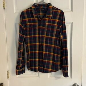 Gently worn Patagonia flannel